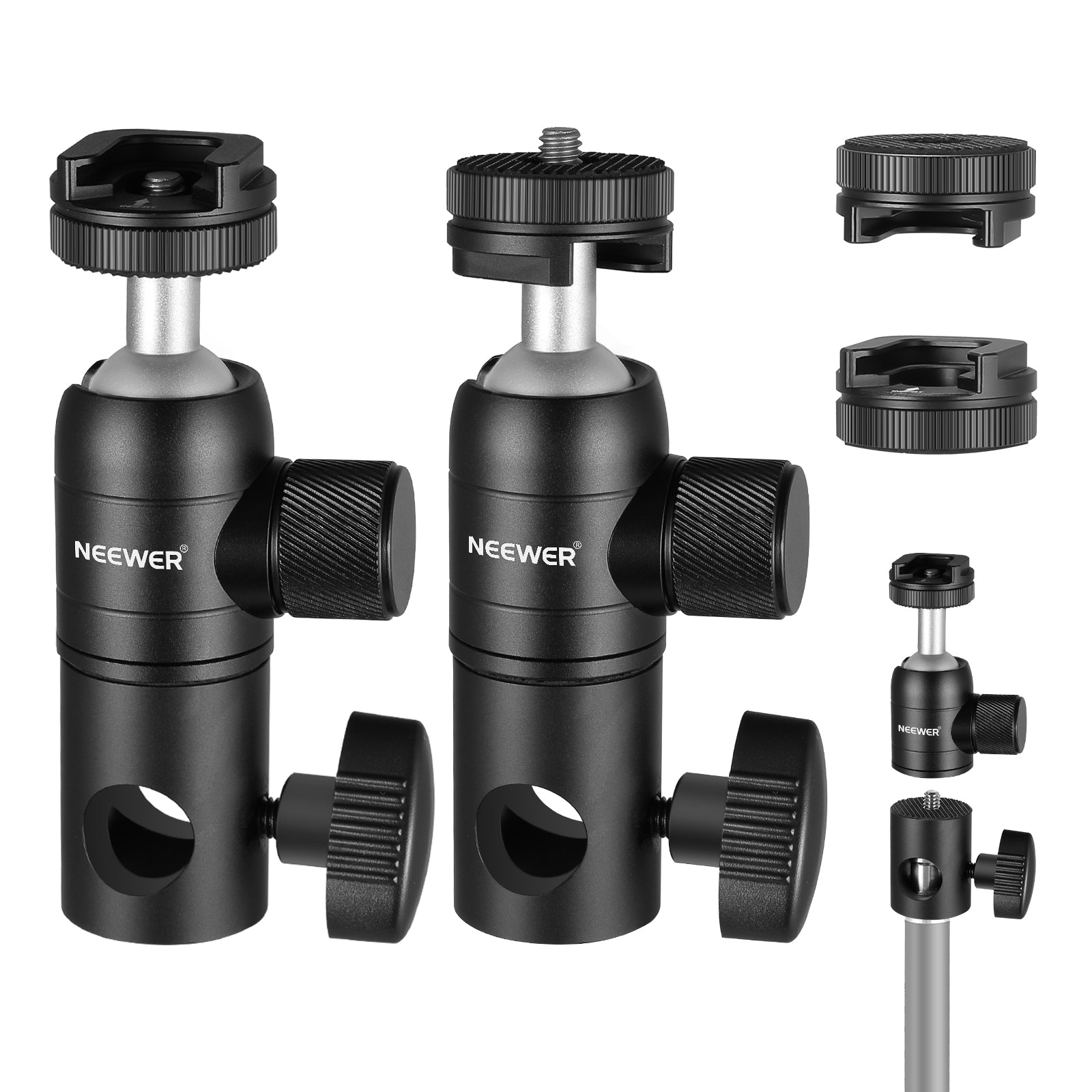 2 Packs NEEWER ST-GM06 NEEWER Light Stand Mount Adapters