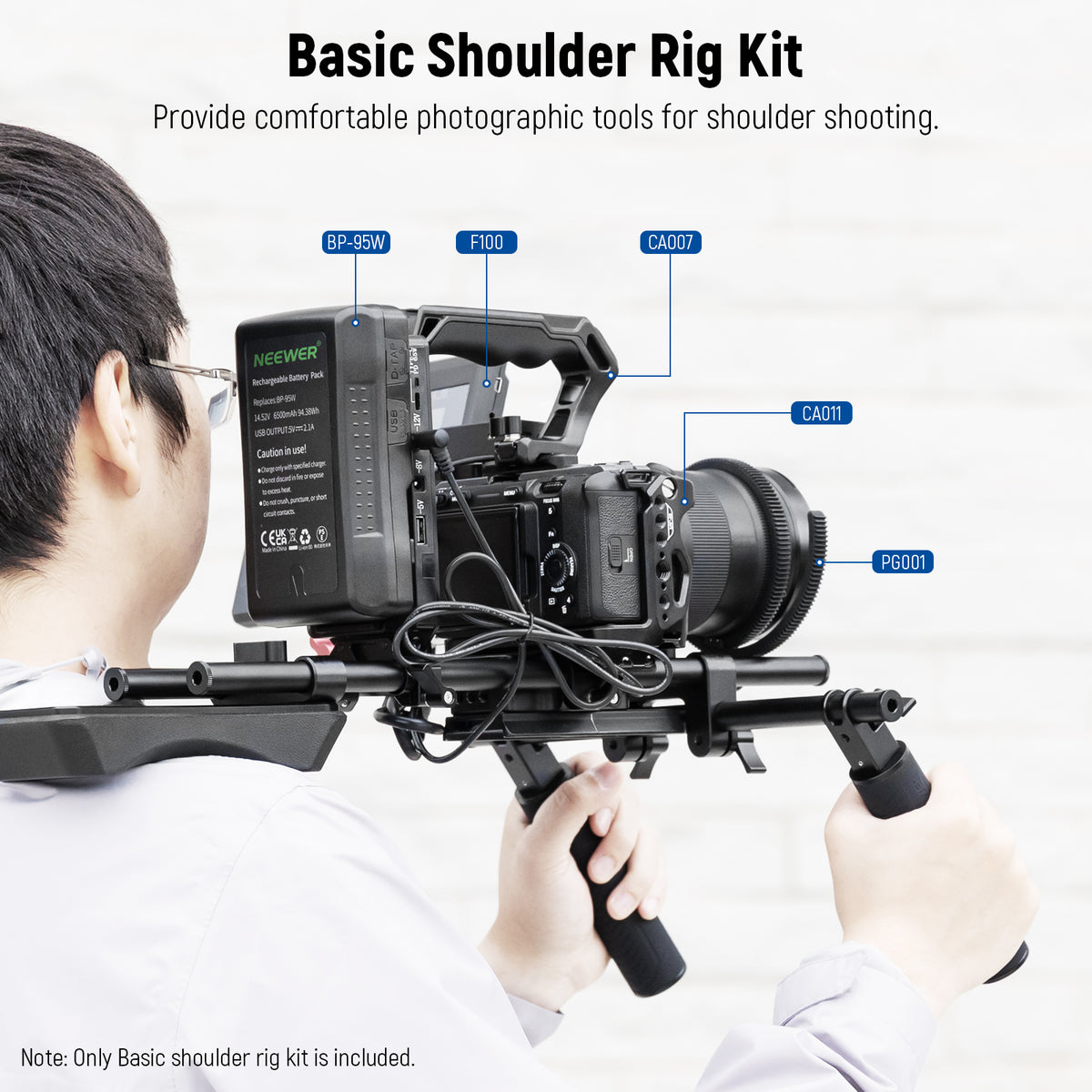 Shoulder Rig Red Shoulder Rig – NEEWER