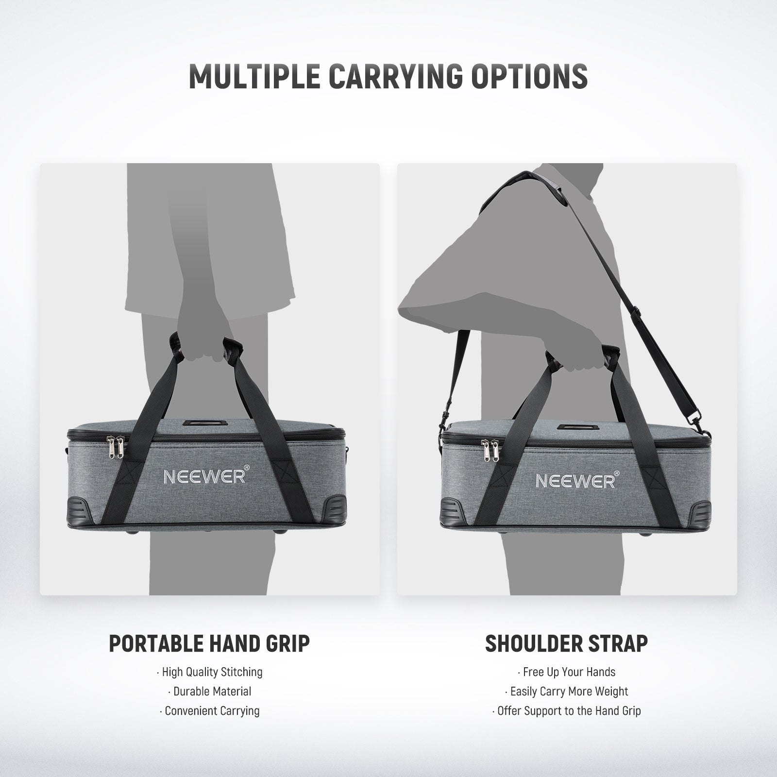 NEEWER 30''x11''x11''Trolley Case Tripod Rolling Bag for Photo Studio  Equipment | eBay