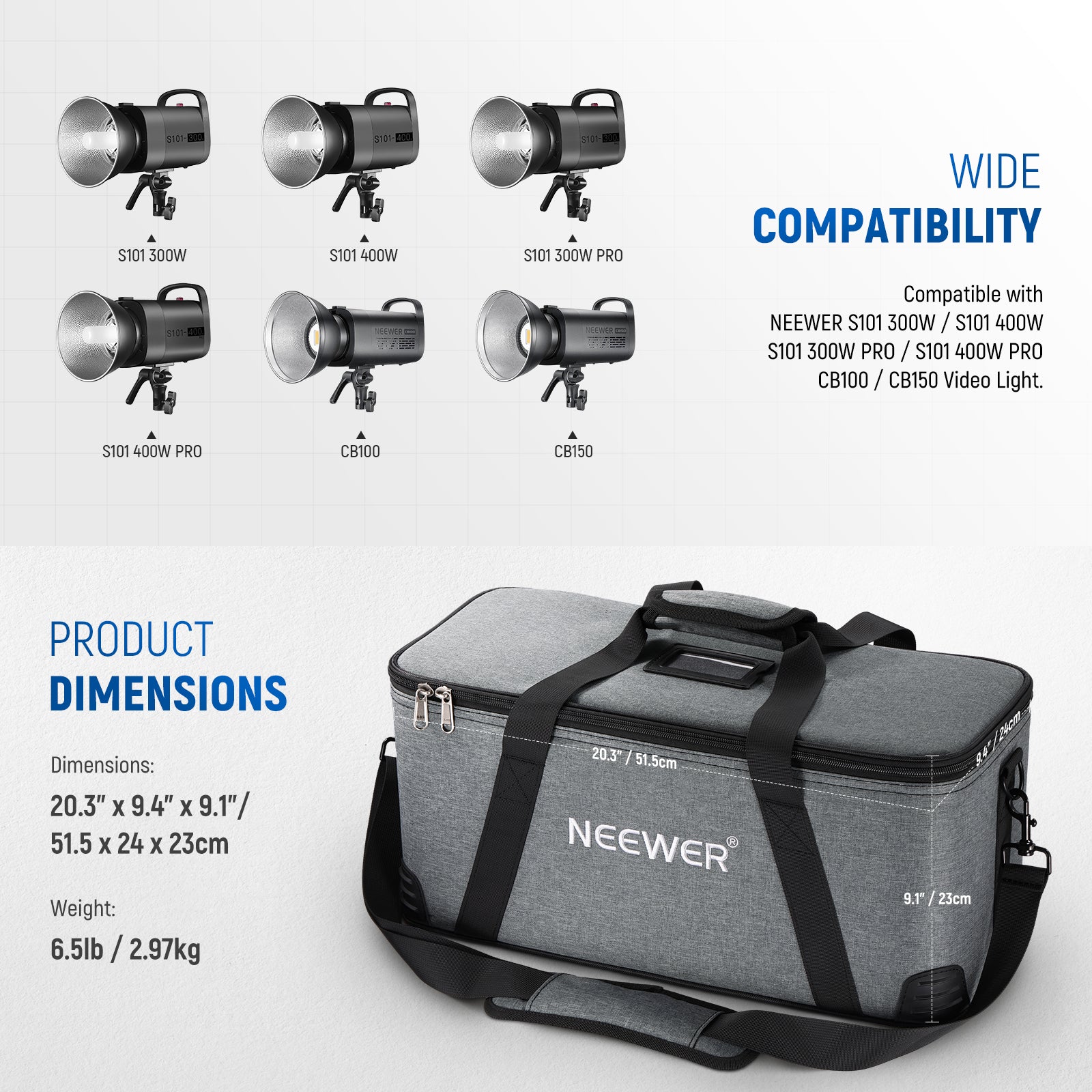 Neewer 2-in-1 Antishock Convertible Wheeled Camera Backpack Luggage Trolley  Case 191073035737 | eBay