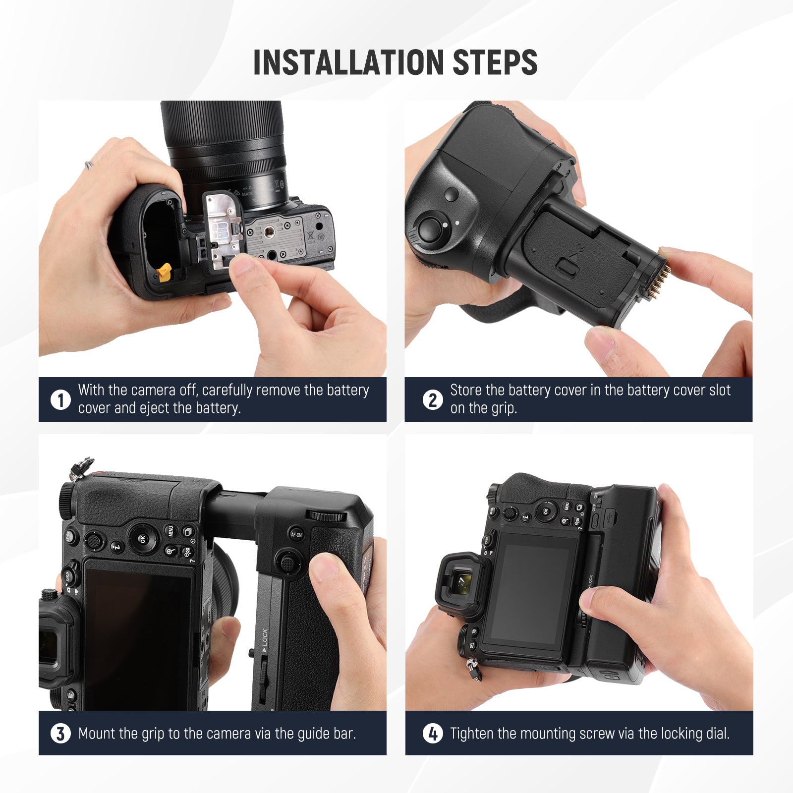 NEEWER MB-N11 Battery Grip For Nikon Z6 II and Z7 II - NEEWER