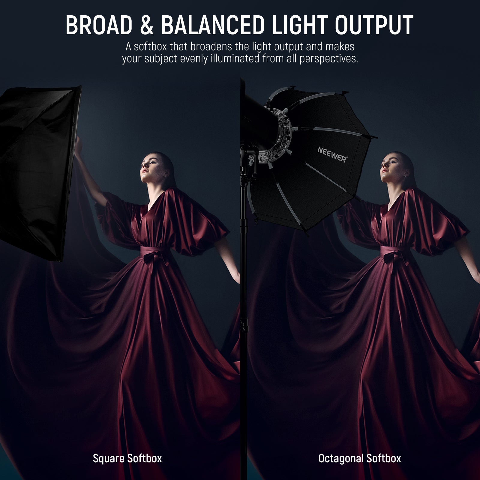 NEEWER Studio Umbrella | Silver Umbrella Photography