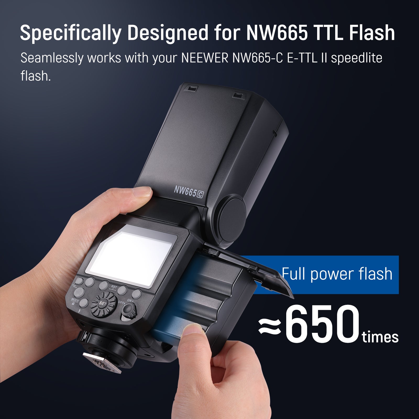 Neewer NW19 NW665 Battery Pack - Thumbnail 4