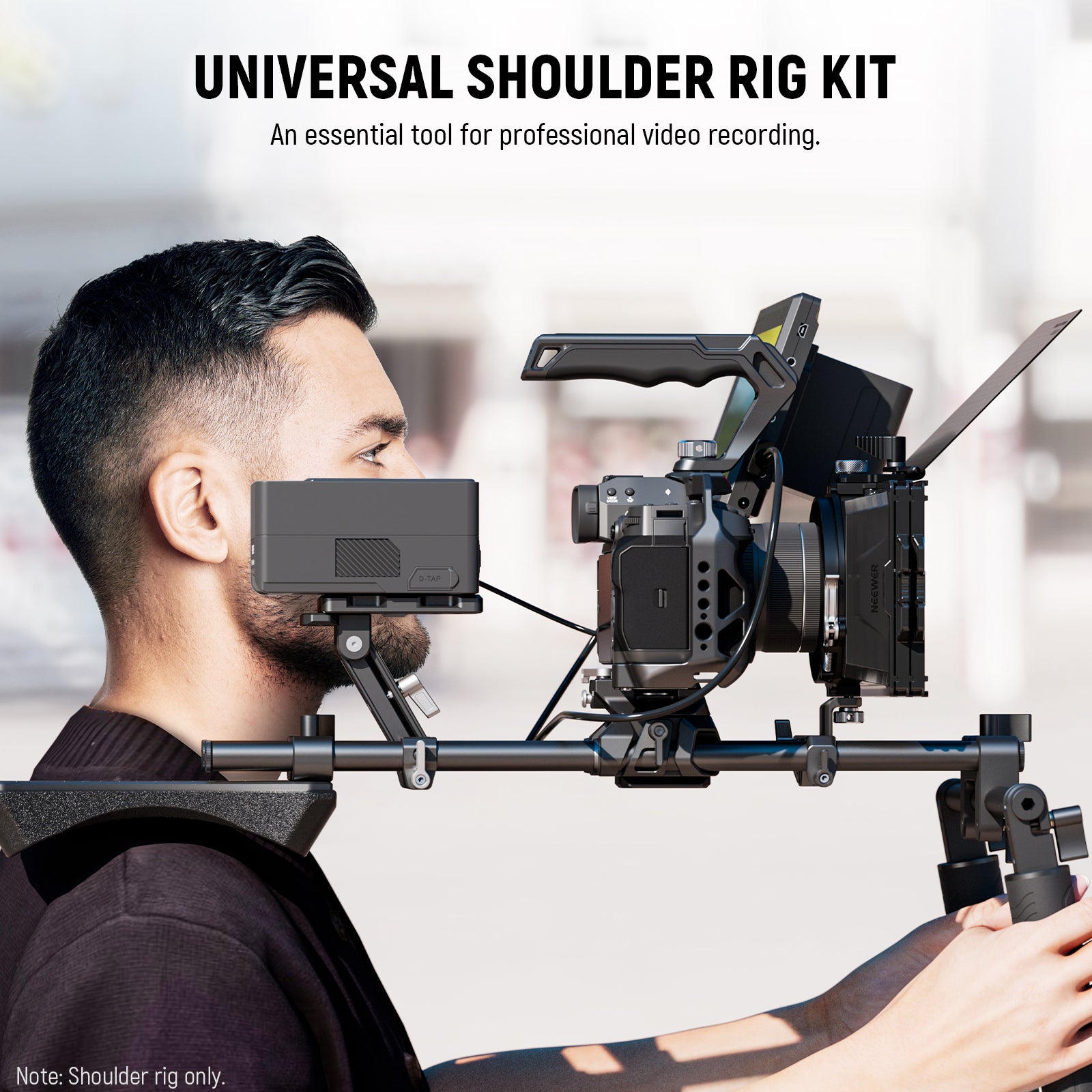 NEEWER SR007 Rod System-Based Modular Shoulder Rig Kit