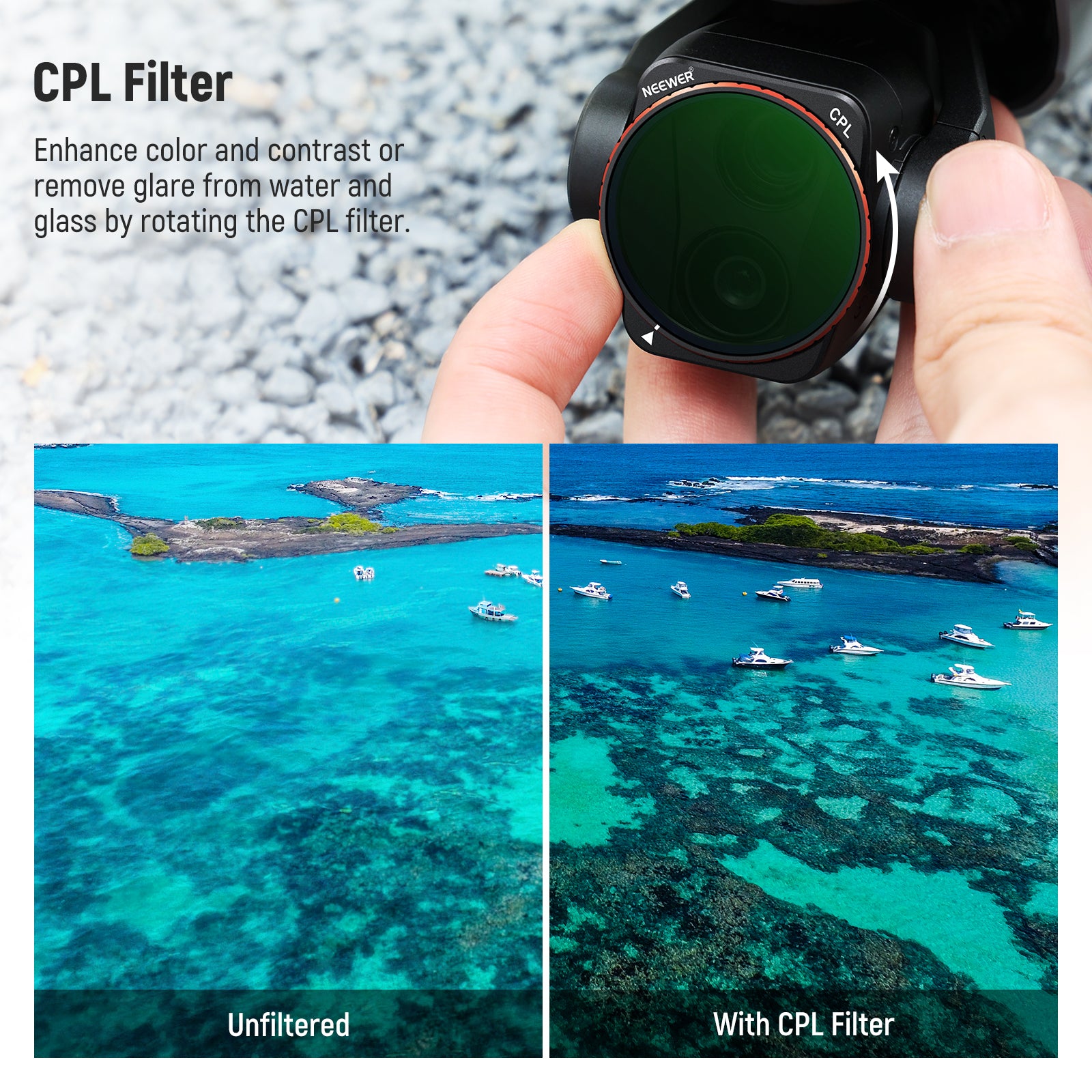 Neewer Filter Set For DJI Air 3 - Thumbnail 3