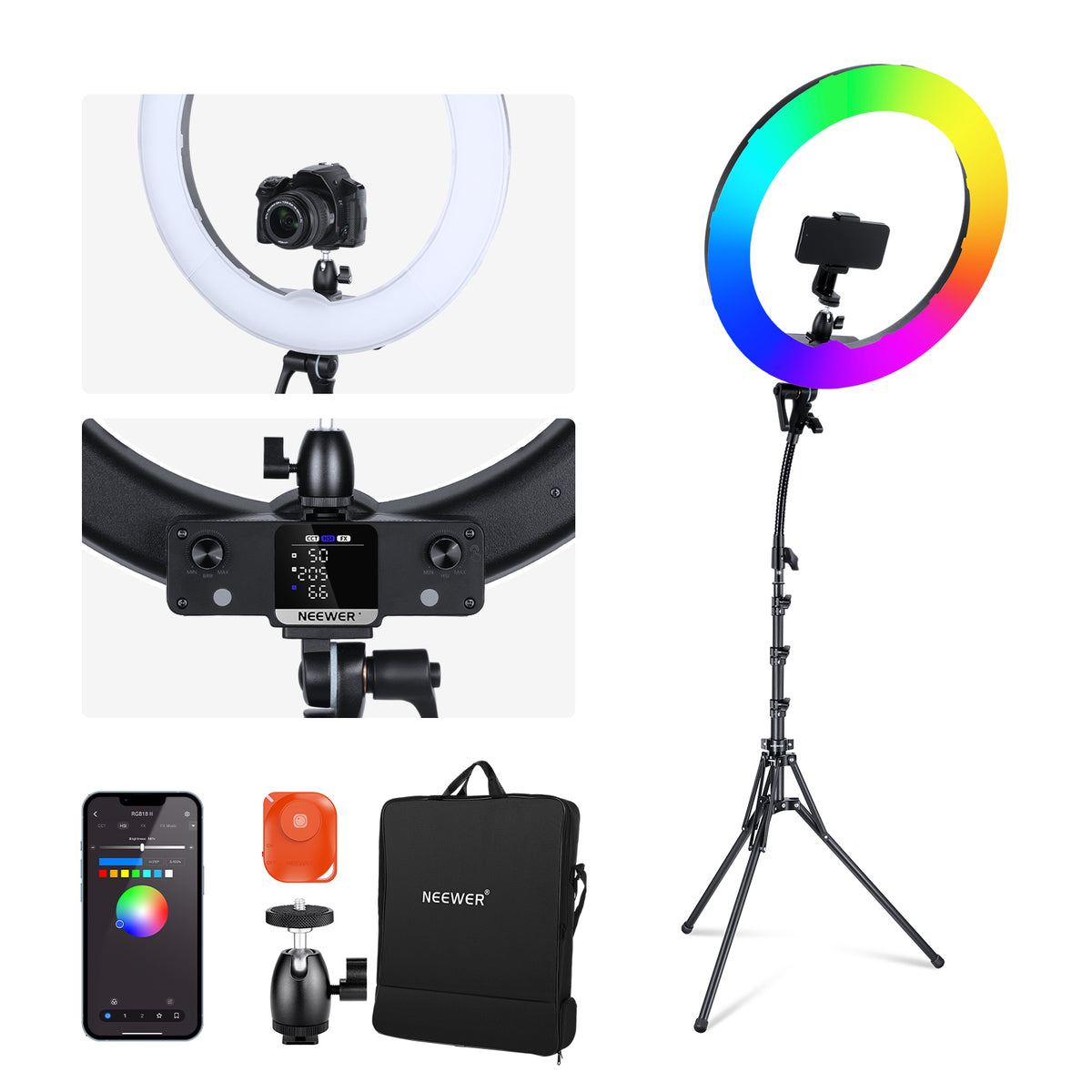 NEEWER RGB18 II 18-inch Ring Light