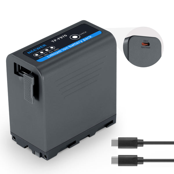 Baxxtar PRO NP-F970 Plus Battery (2 X 10500 MAh) - LG Cells Inside - View #3