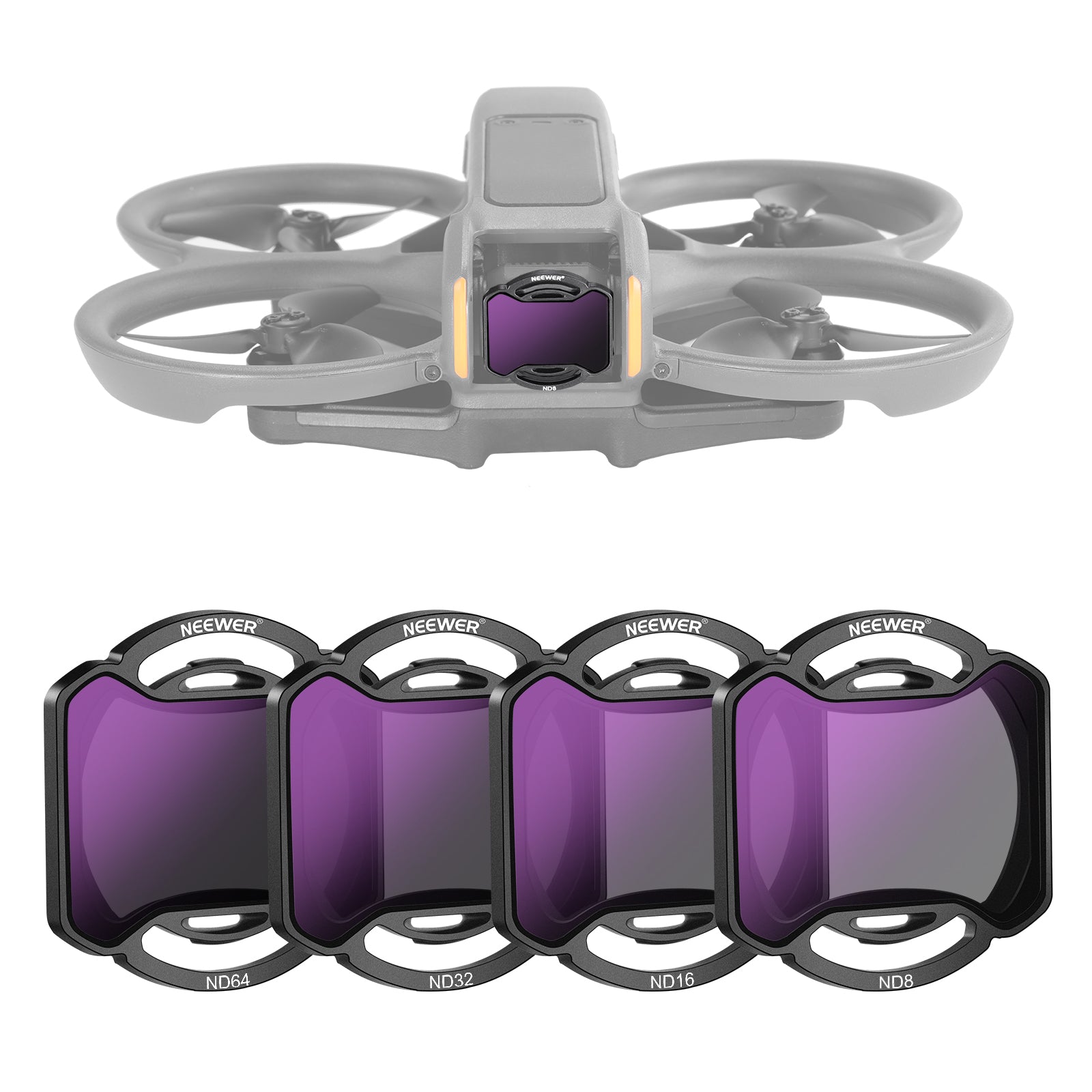 NEEWER FL-A22 ND Filter Kit for DJI Avata 2 - Thumbnail 5