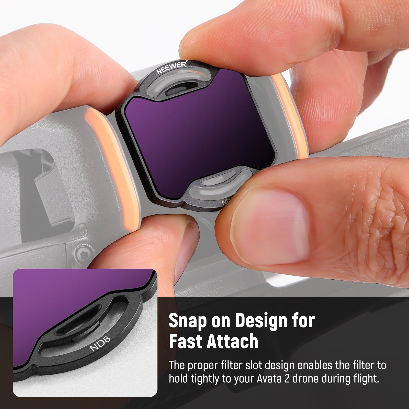 NEEWER FL-A22 ND Filter Kit for DJI Avata 2 - Thumbnail 2