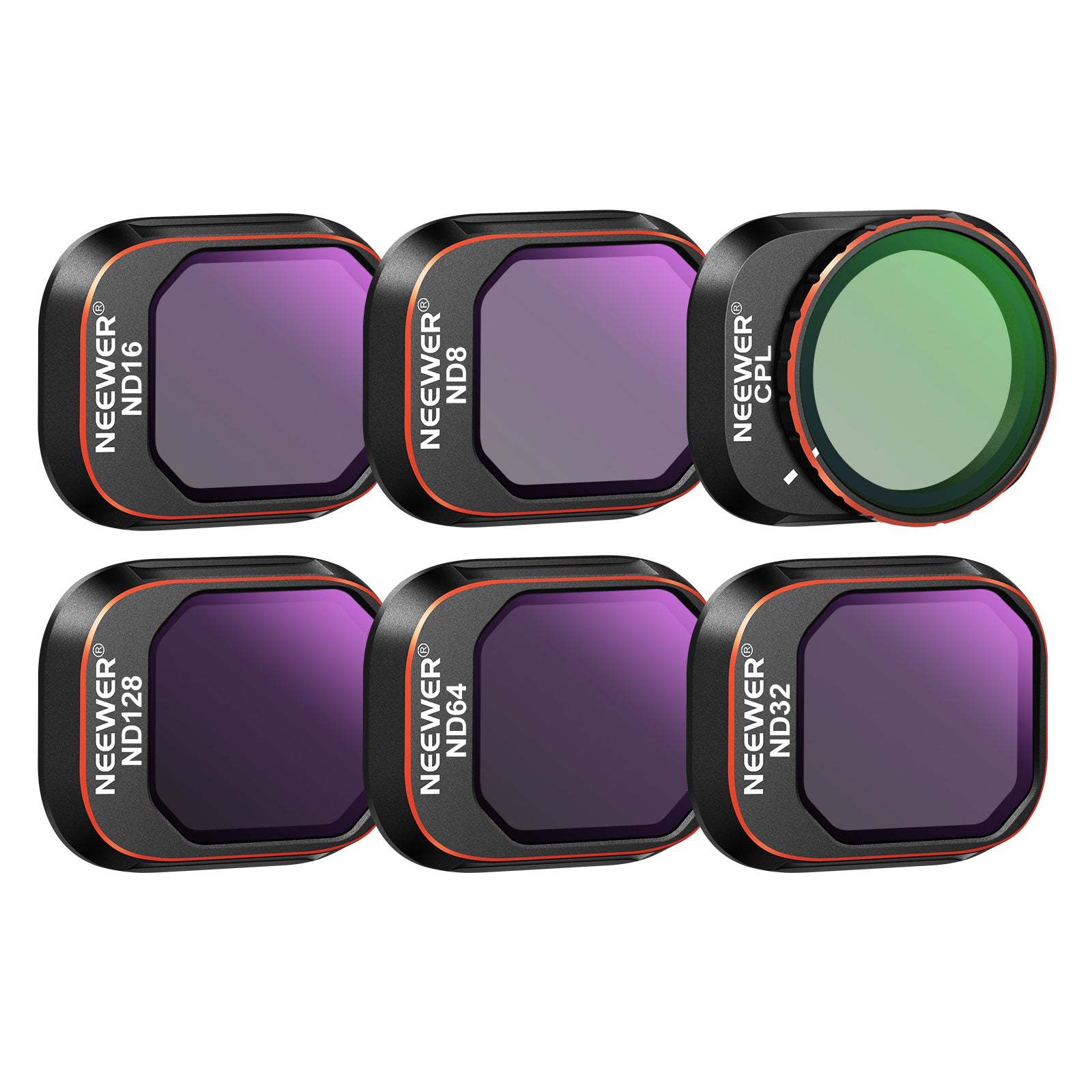 NEEWER FL-A34 ND&CPL Lens Filter Set For DJI Mini 4 Pro