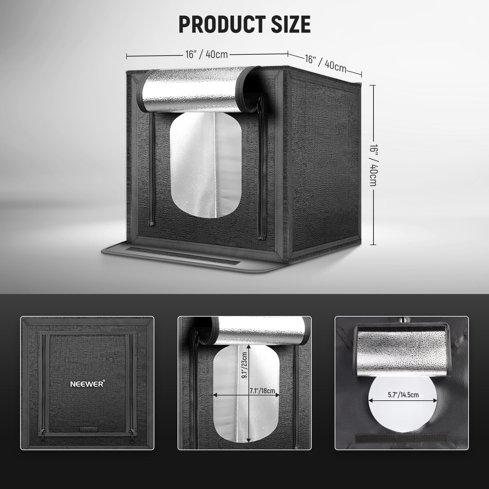 NEEWER LP40/LP50/LP60 Foldable Photo Studio Light Box