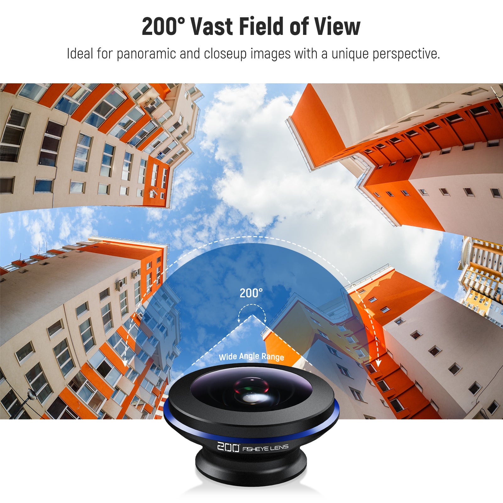 Neewer LS-57 Fish Eye VR Lens - Thumbnail 5