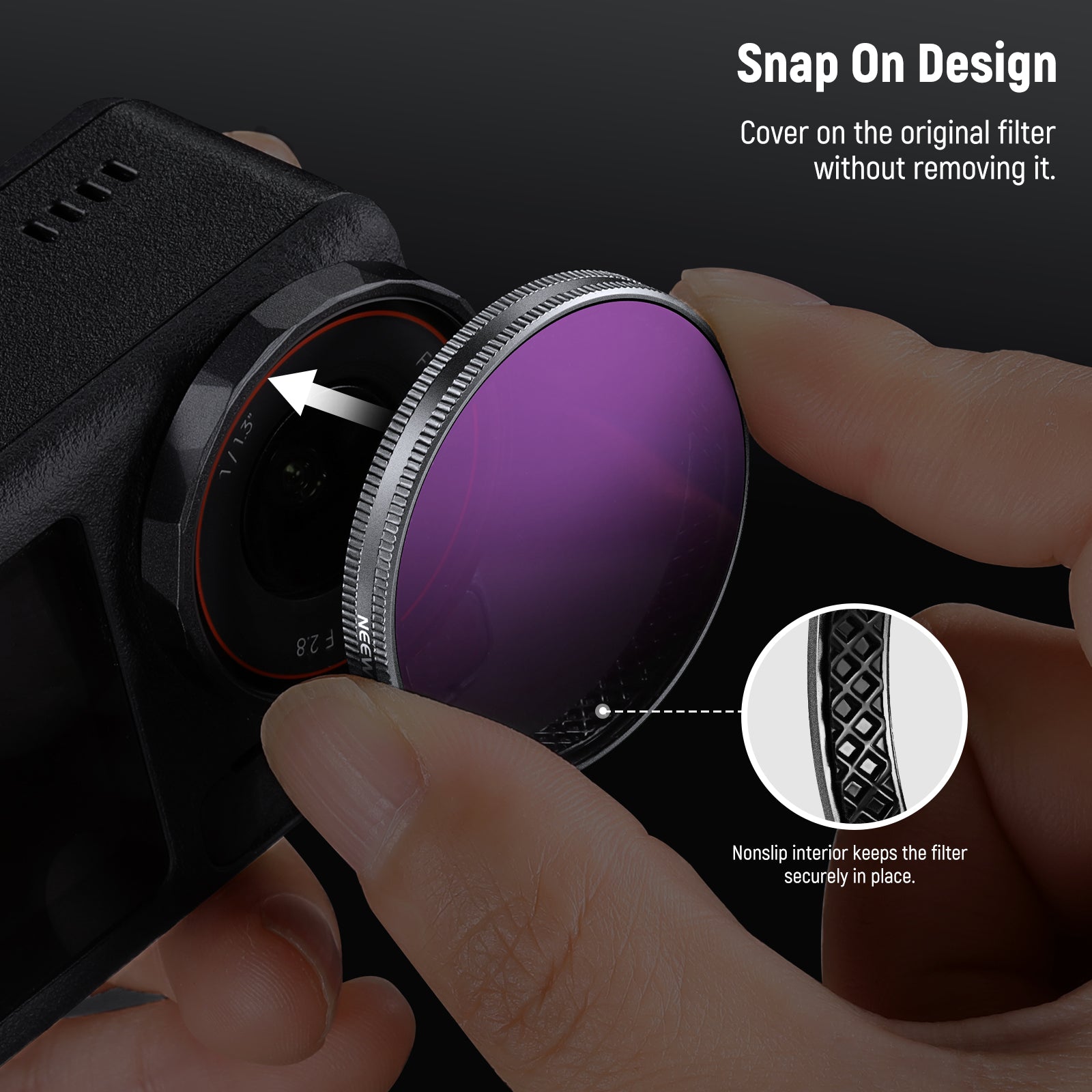 Neewer Filter for DJI Osmo Action - Thumbnail 3