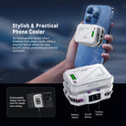 Stylish and practical phone cooler