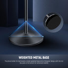 NEEWER ST009 Phone Floor Stand with Weighted Metal Base