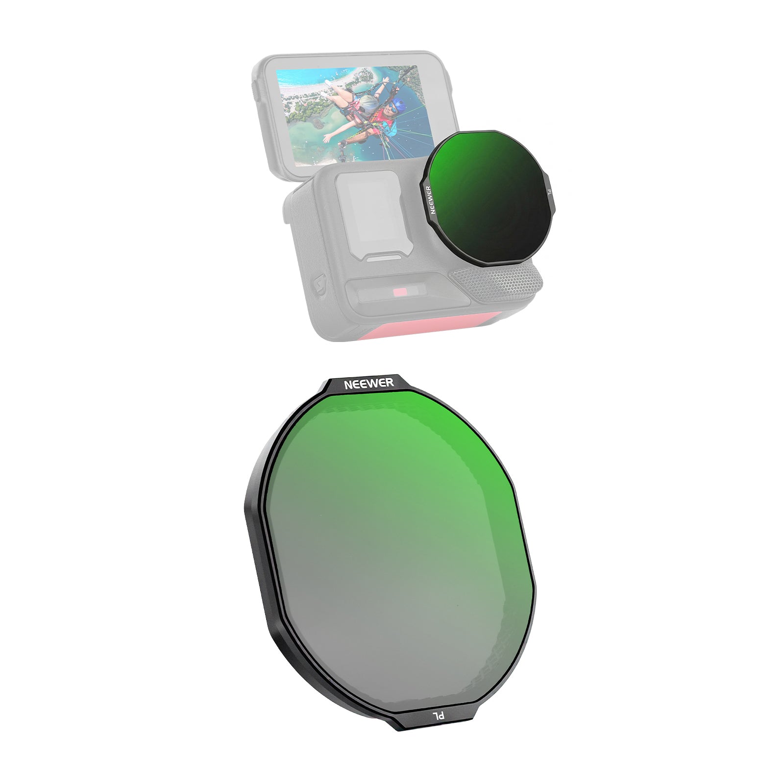 NEEWER Filter Set Compatible with Insta360 Ace Pro 2