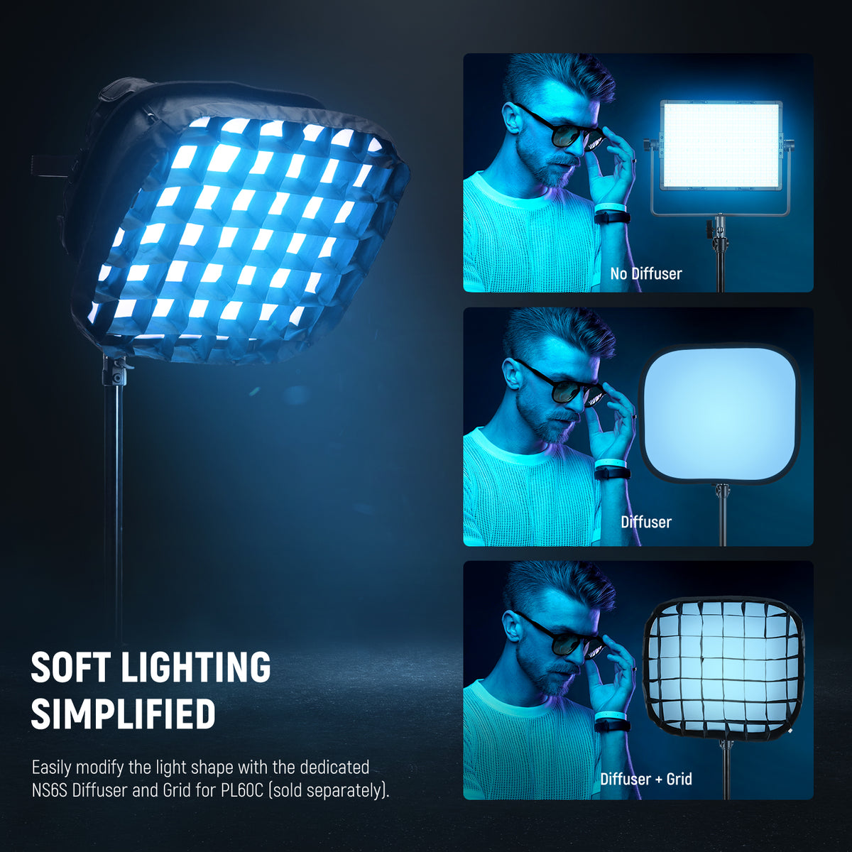 Neewer Rgb Light NEEWER PL60C Professional RGB Light | LED Studio Light