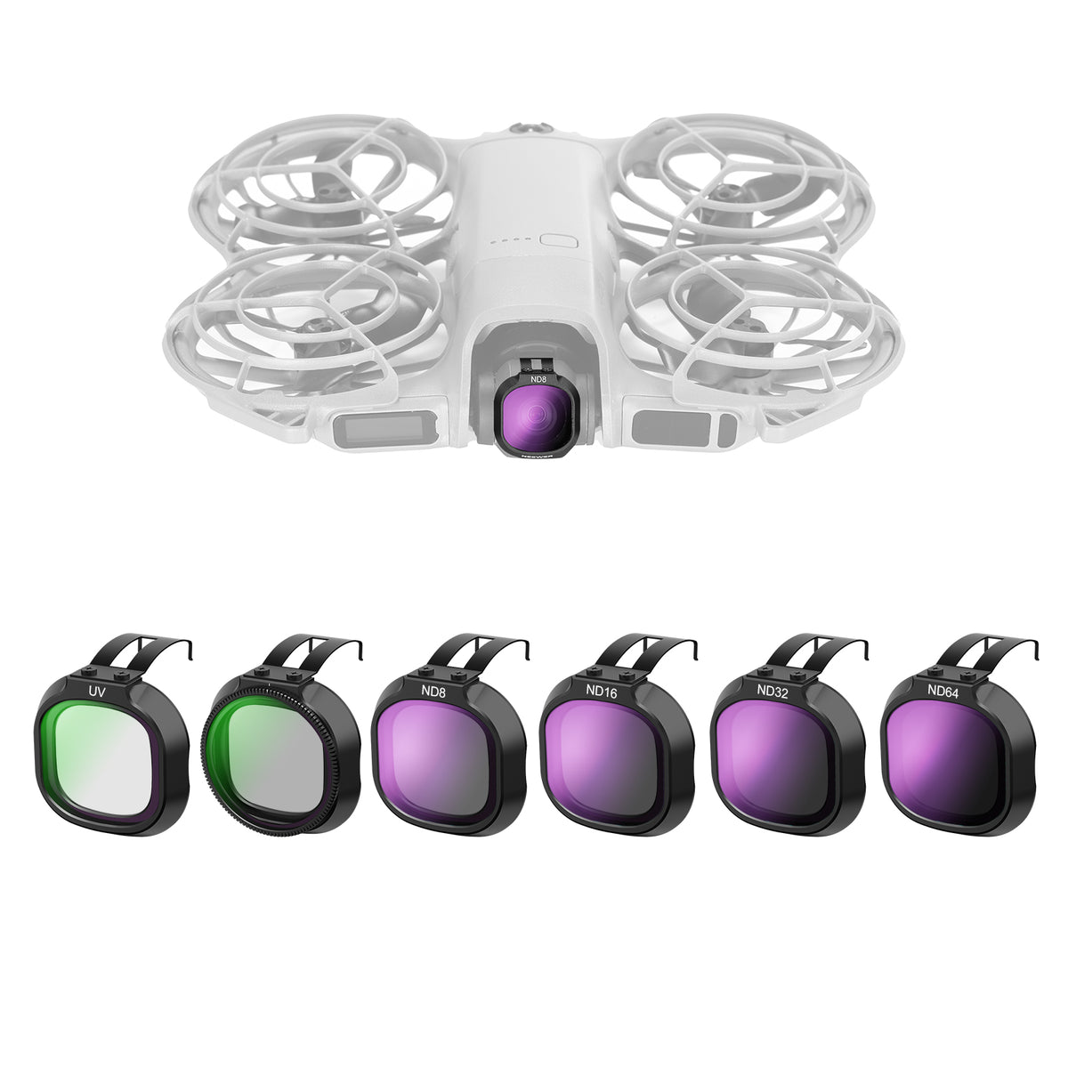 NEEWER Filter Set Compatible with DJI NEO 2 Drone