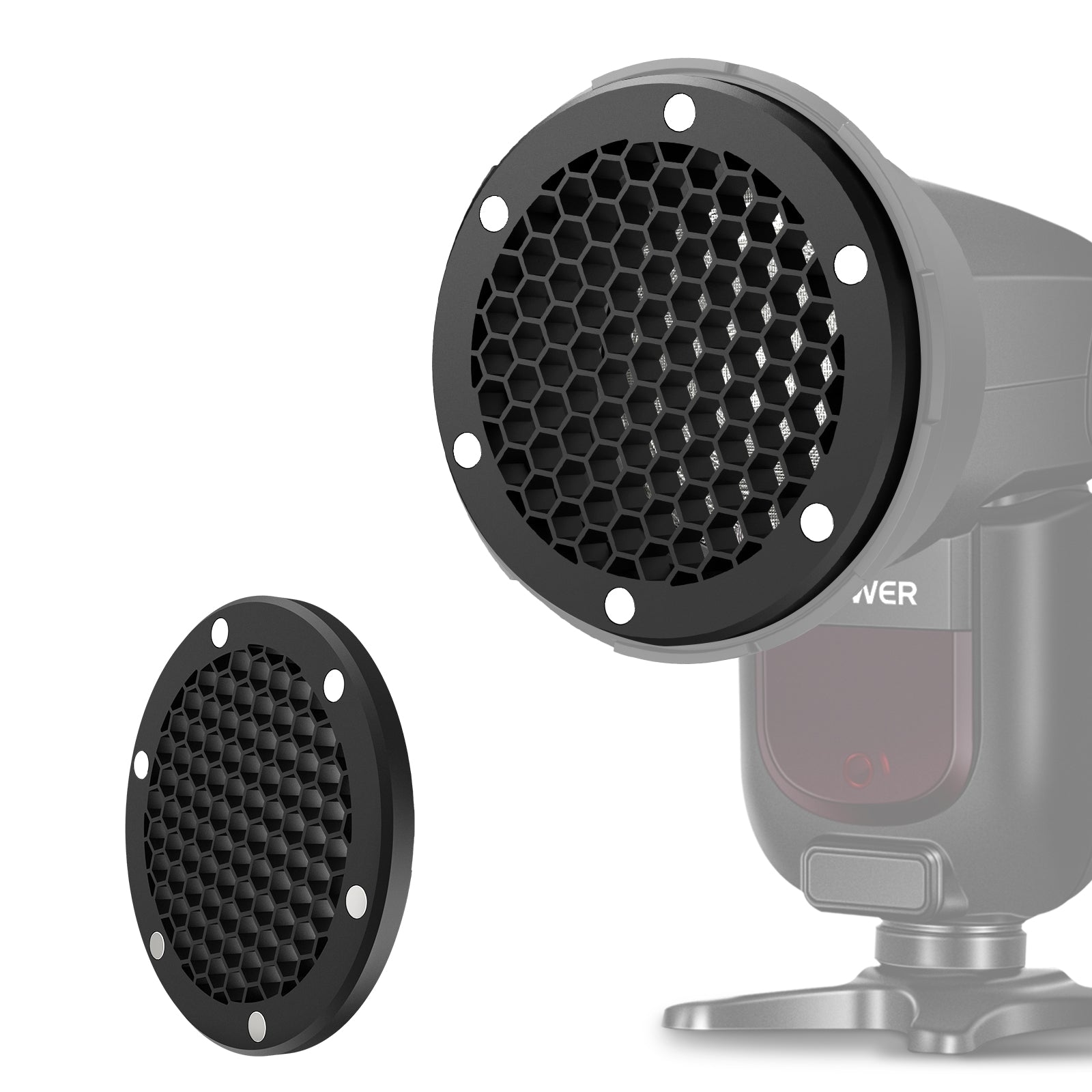 NEEWER CRS15 Magnetic Honeycomb Grid For Flash