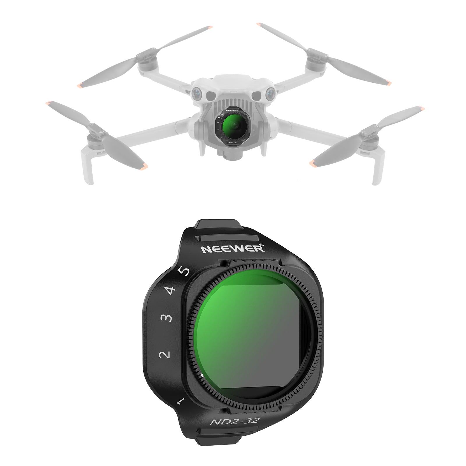NEEWER Variable ND2-32 Filter For DJI Mini 5 Pro Drone