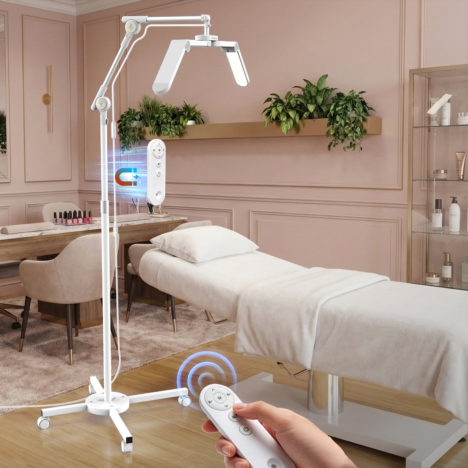 NEEWER BASICS HM06-D LED Lash Light with Wheeled Stand