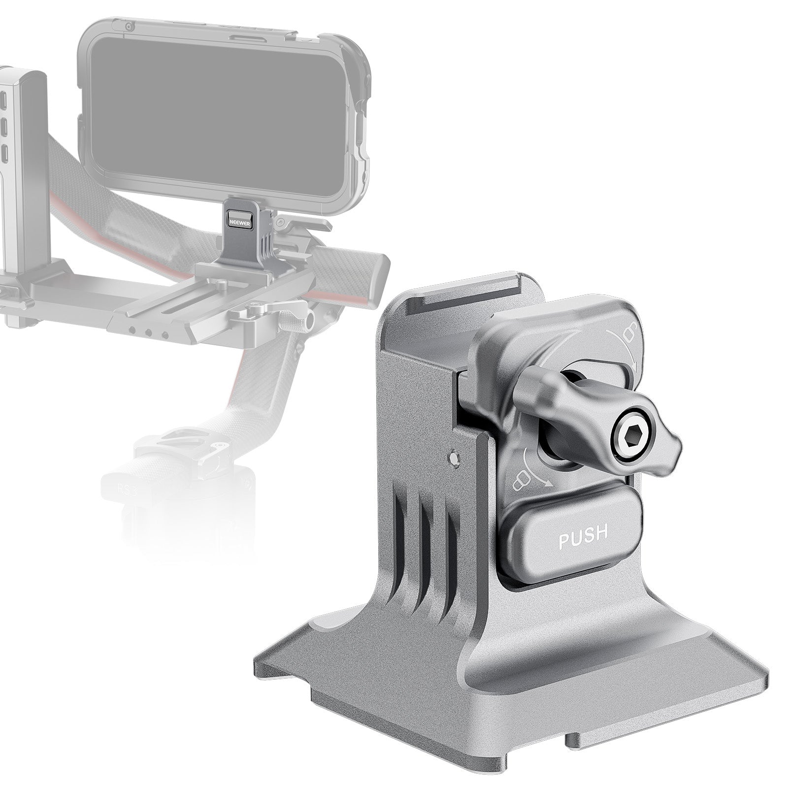 Neewer PA124 Phone Tripod Mount - Thumbnail 3
