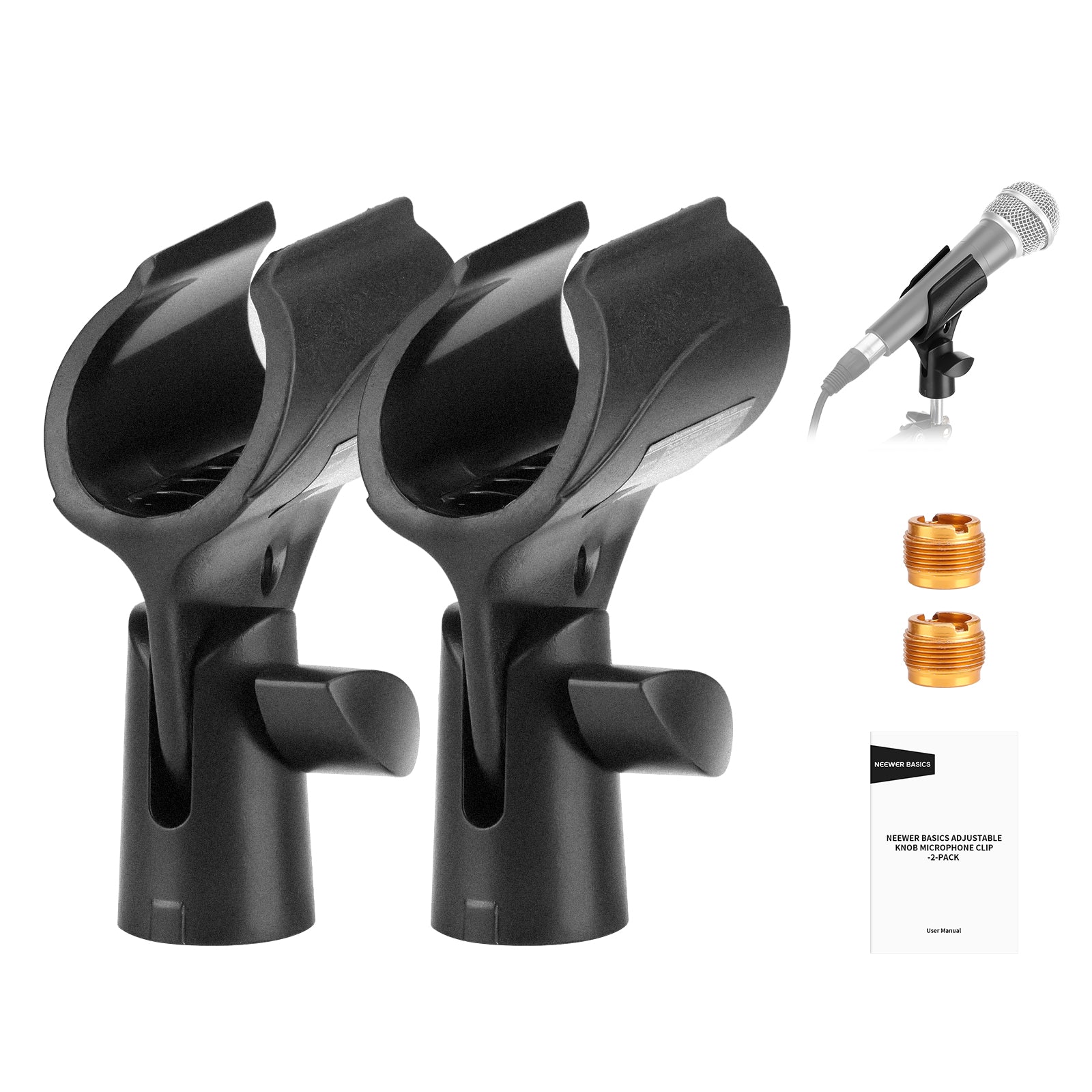 NEEWER MS019/MS018 Microphone Holder Accessories Kit