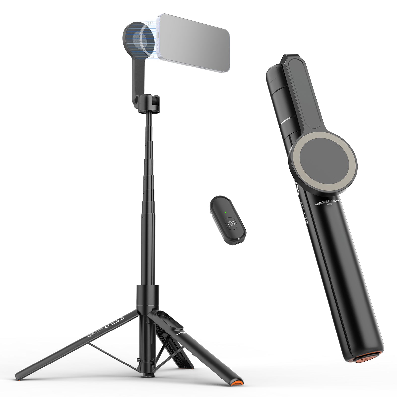 NEEWER PA989 65.7" Magnetic Selfie Stick