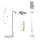 NEEWER V10 Portable Foldable Overhead Phone Mount with Light