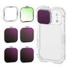 NEEWER FL-I Series B Filter Set for iPhone 17 Pro/Pro Max Phone Cage - Silver
