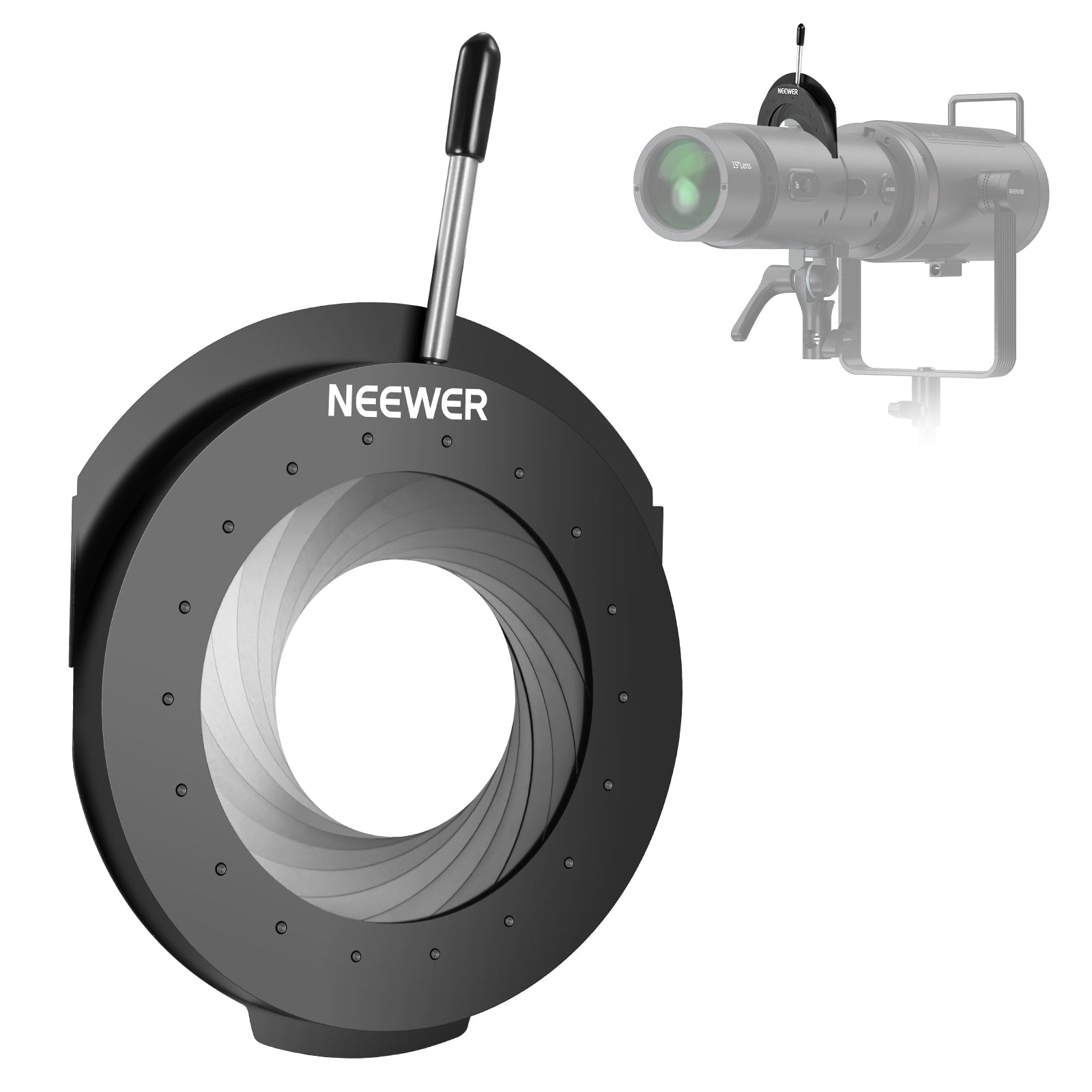 Neewer CSS3 Spotlight Mount Iris - Thumbnail 4