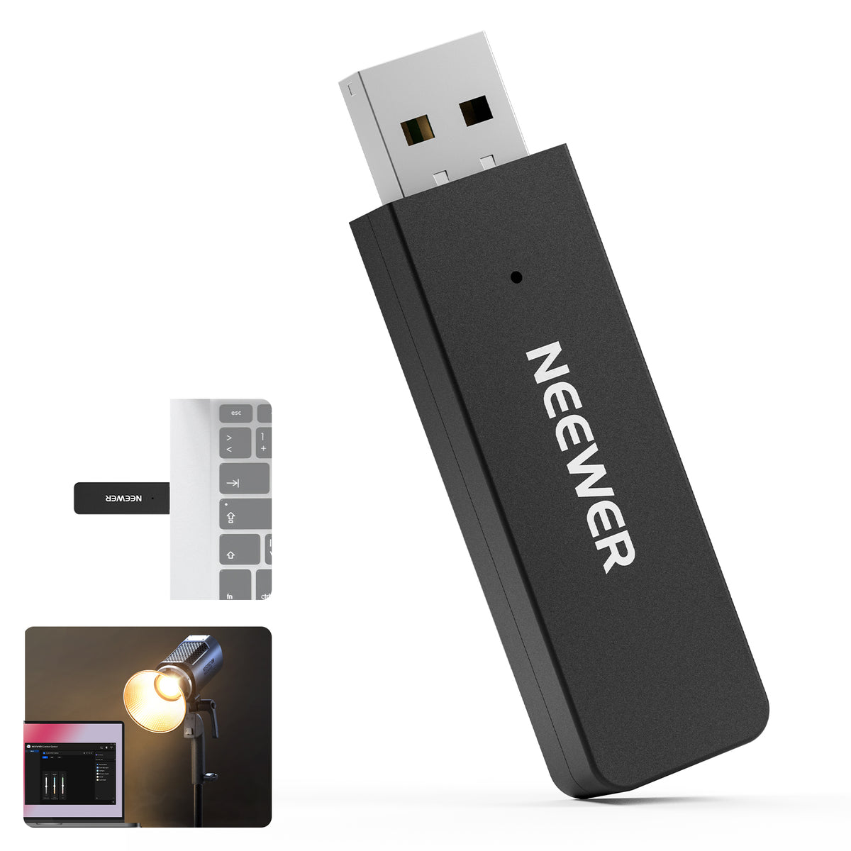 NEEWER NT BT Bluetooth USB Transmitter For PC Mac Neewer nt bt bluetooth usb transmitter for pc mac