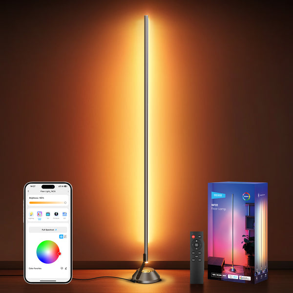 新品　NEEWER NF01 スマート LEDフロアライト コーナーライト NEEWER NF01 Smart Corner Lamp | RGBW Floor Lamp