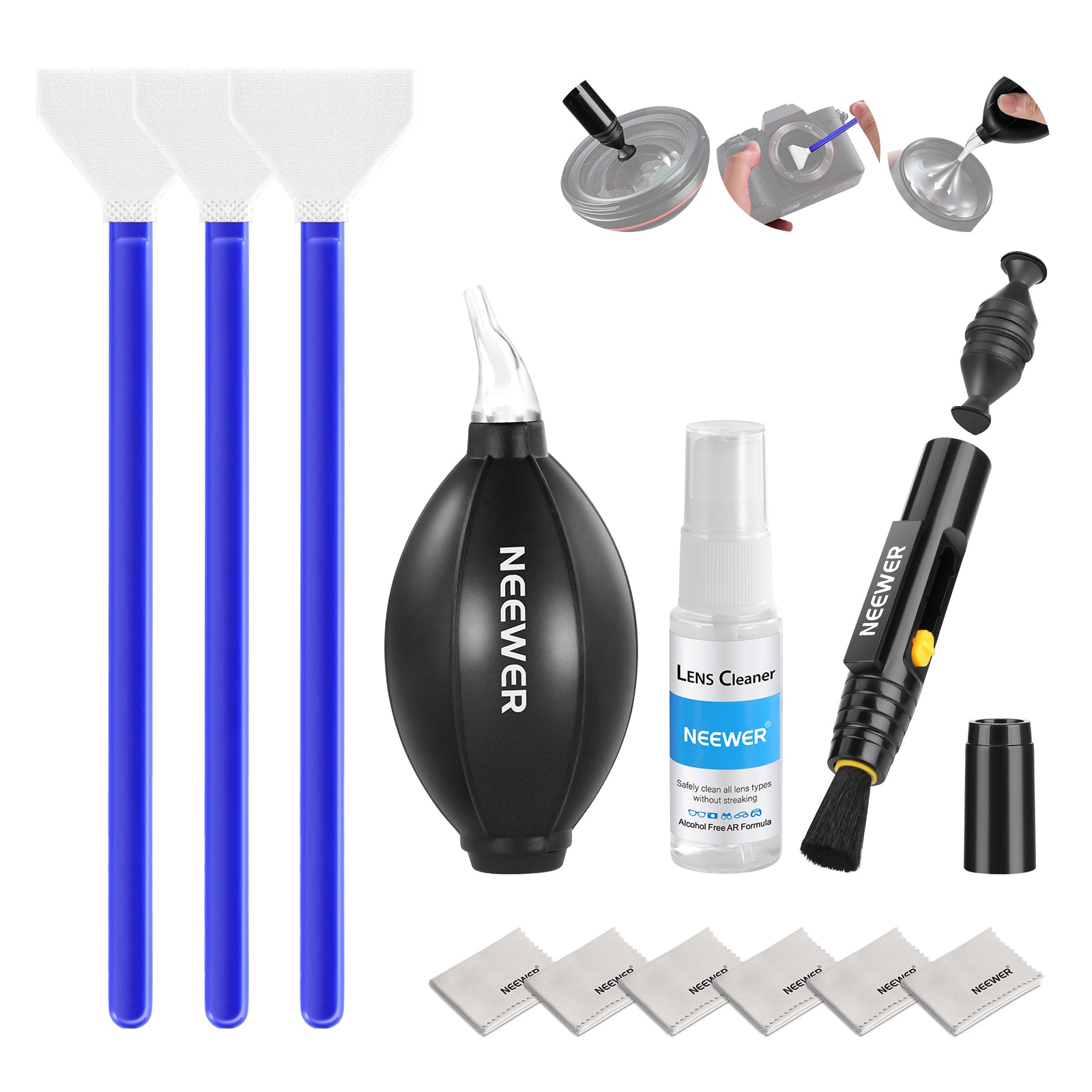 Neewer HM-49 Camera Lens Cleaning Kit - Thumbnail 4