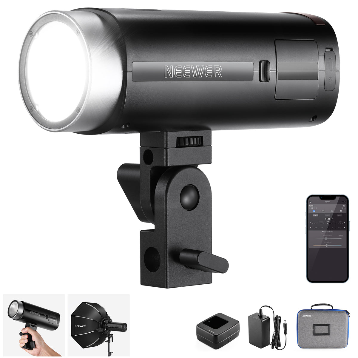 NEEWER Q200 200Ws Outdoor Flash | Strobe Lighting