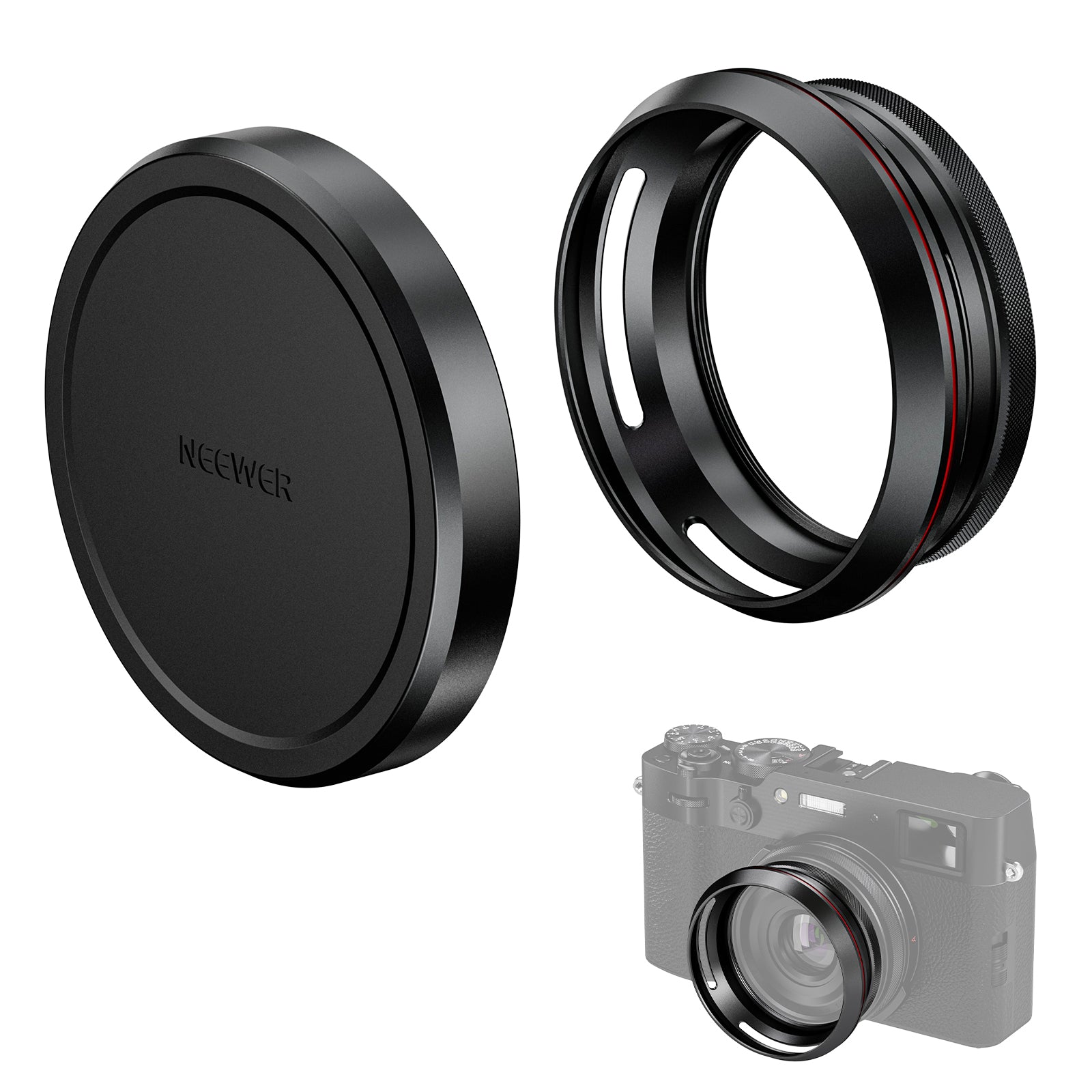 NEEWER CA086 Round Lens Hood For Fujifilm X100V & X100VI