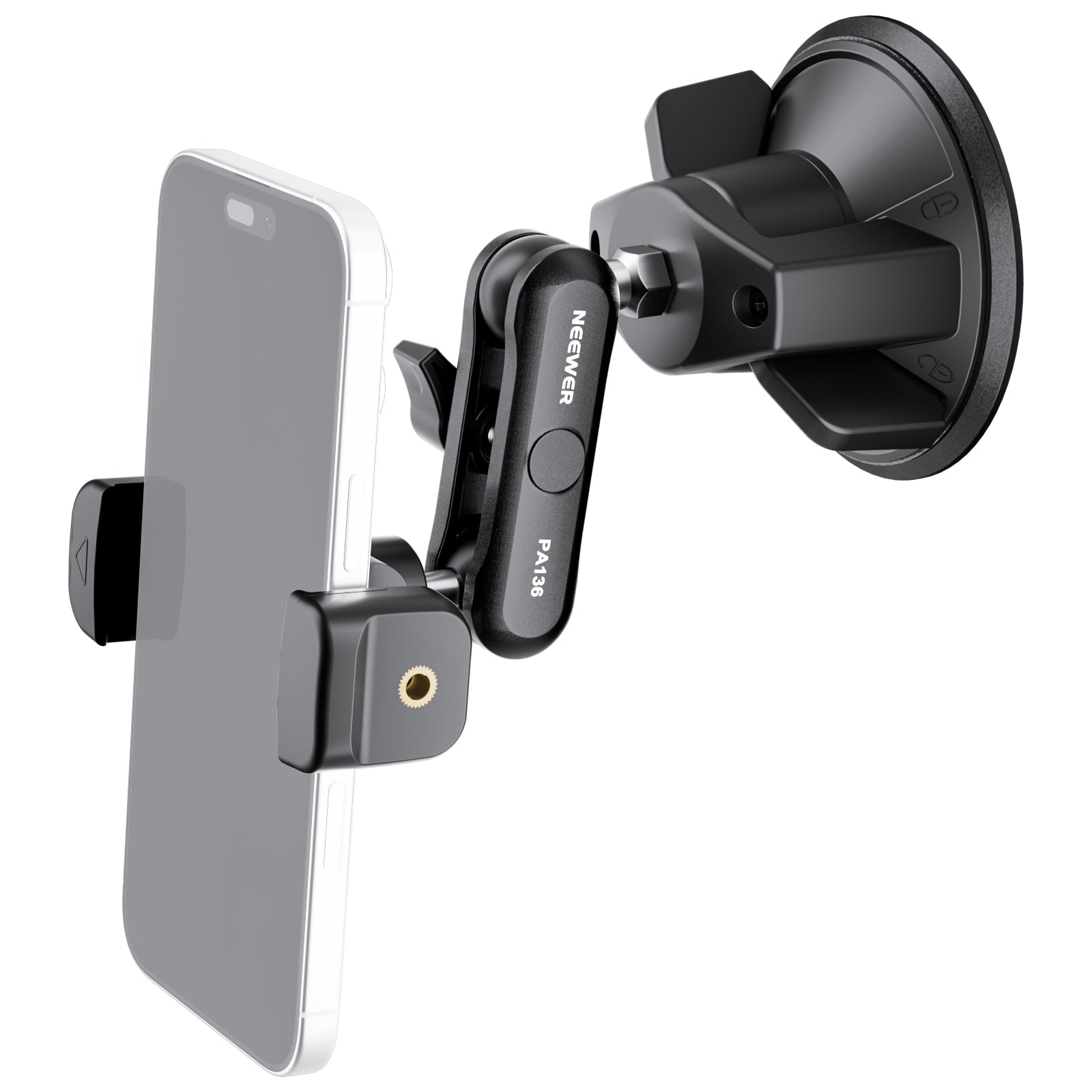 NEEWER PA136/PA137 Stable Suction Cup Car Phone Holder