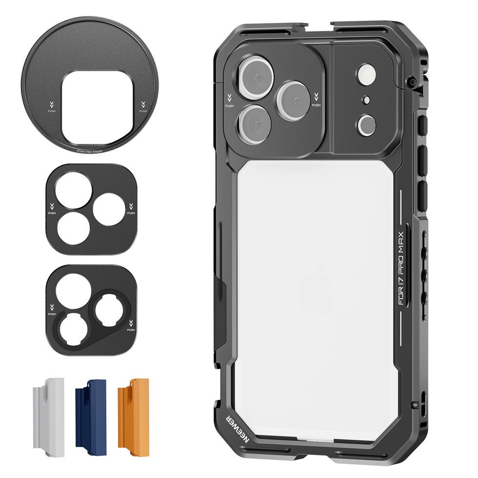 NEEWER Set Filtro ND Solo per Phone Case PA134 Copatibile con iPhone