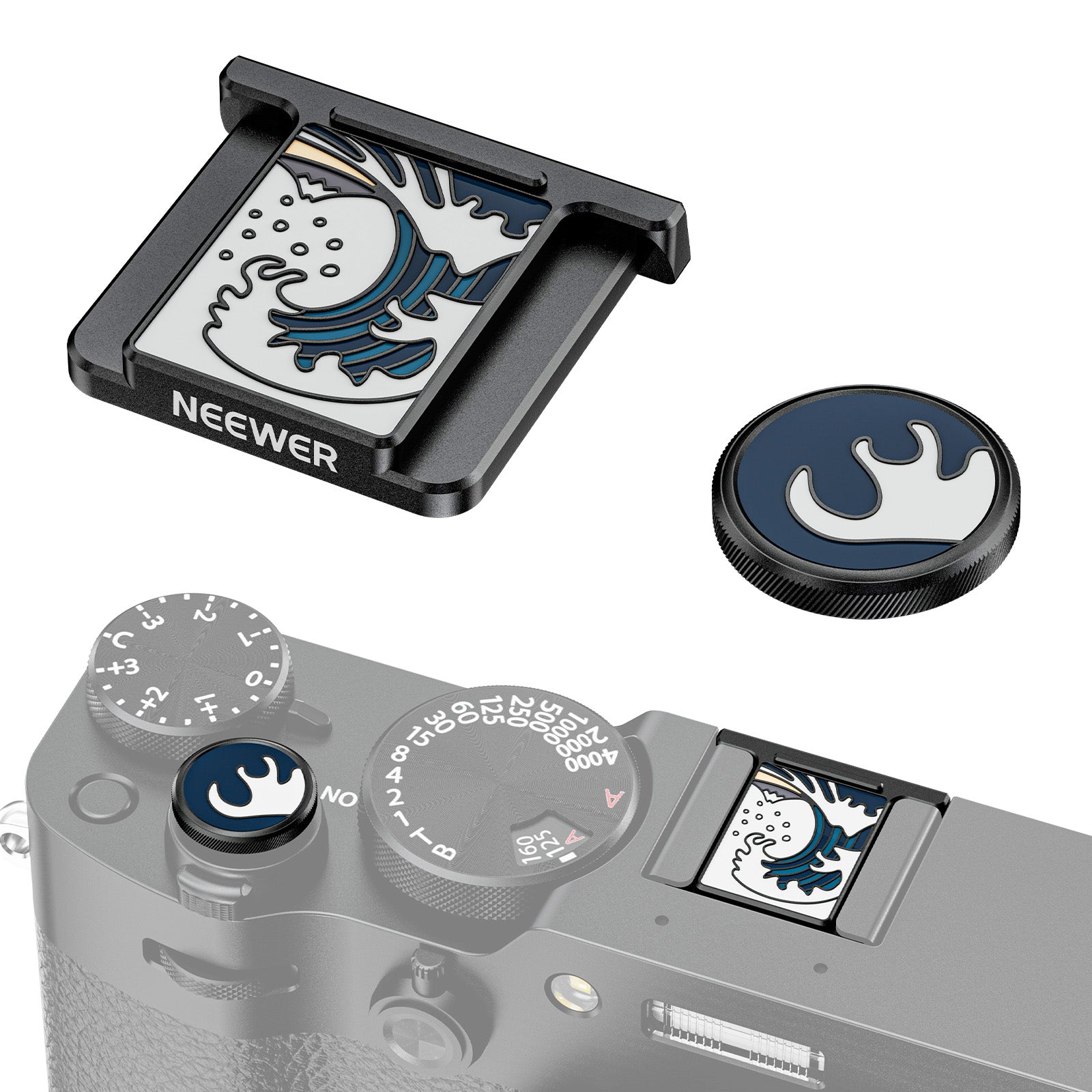 NEEWER CA110/CA115 Hot Shoe Cover & Shutter Button Set