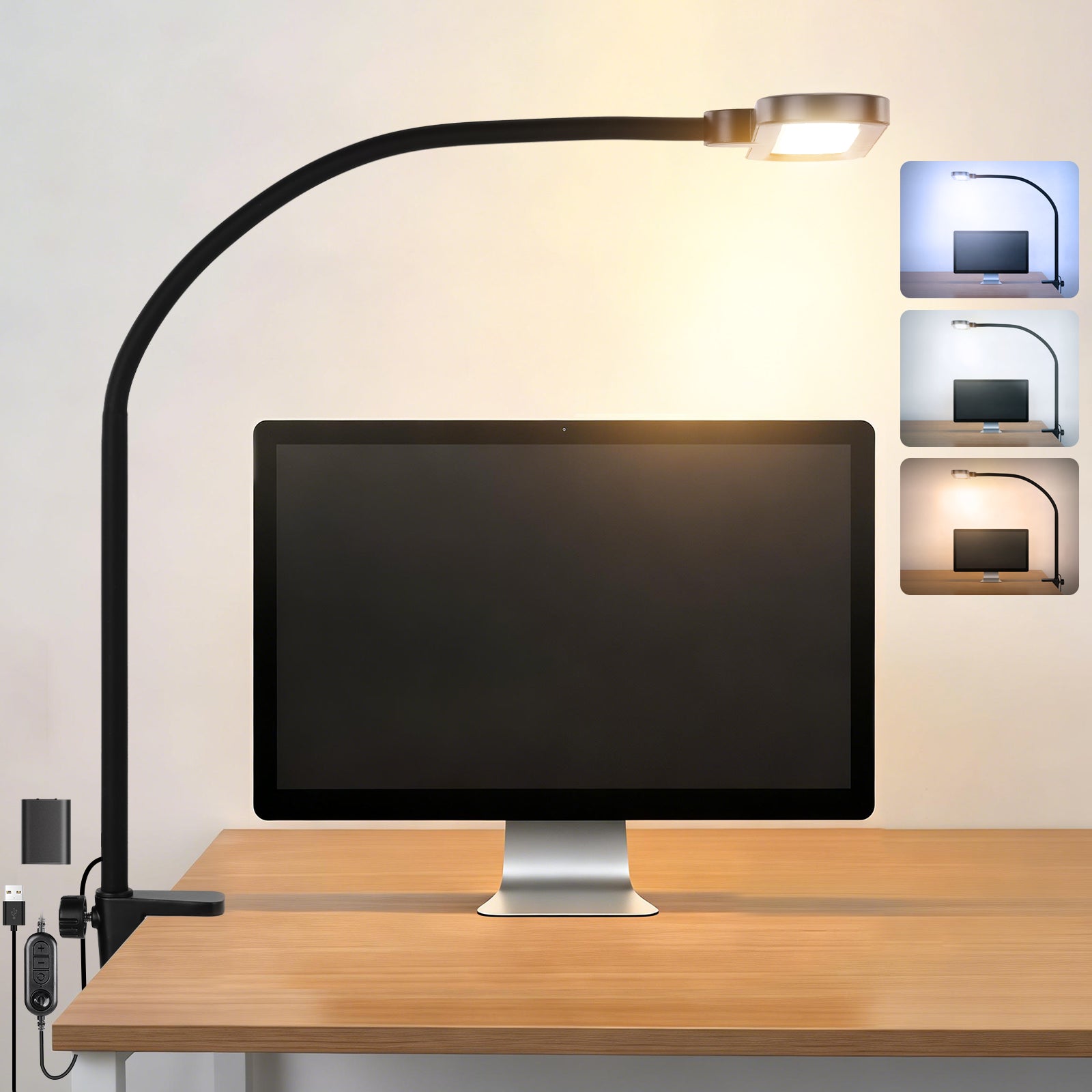 NEEWER N33 Clip On Desktop LED Lamp
