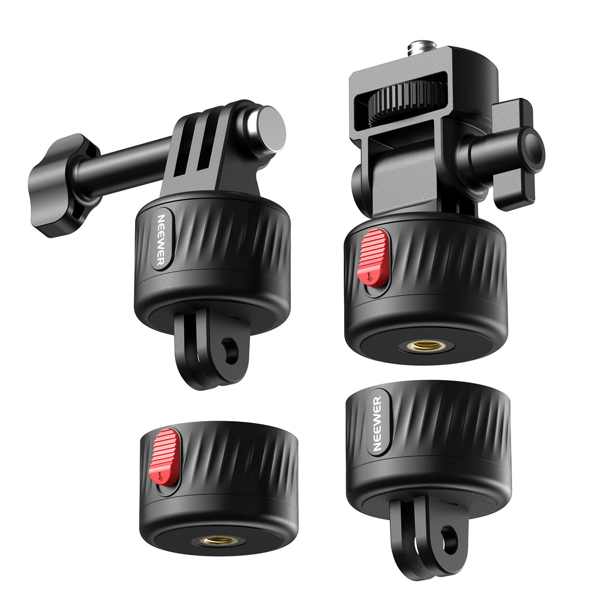 NEEWER GP-24 4 In 1 Action Camera Mount Adapter Kit