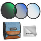 NEEWER Variable ND2-32+CPL+1/4 Black Diffusion Filter Kit