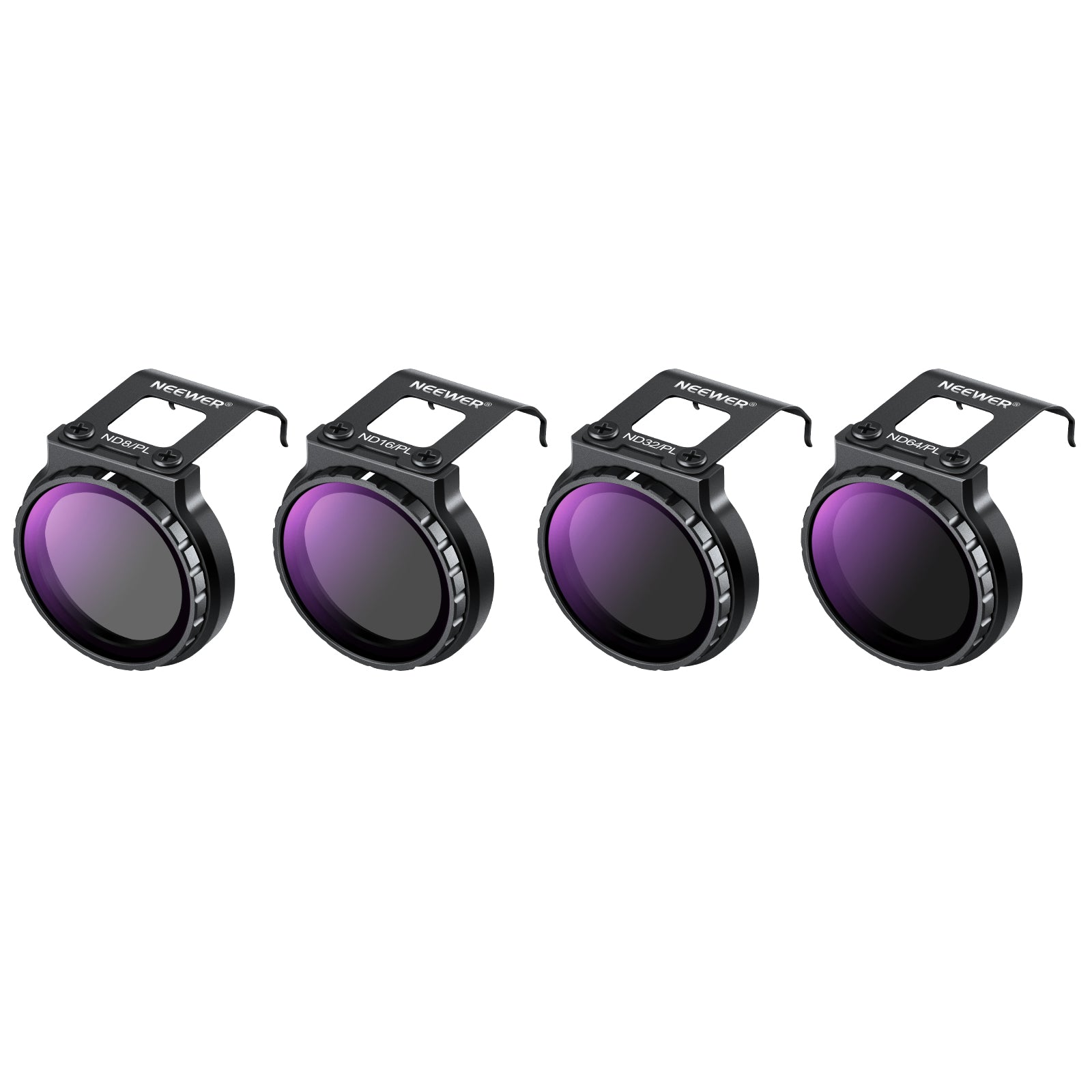 NEEWER FL-N29 4-Pack ND/CPL Filter Set for DJI NEO