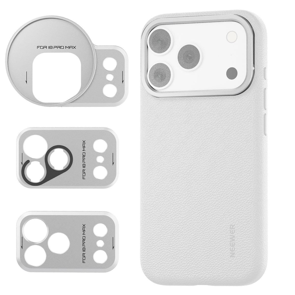 iPhone 18 Pro Max Phone Case-White