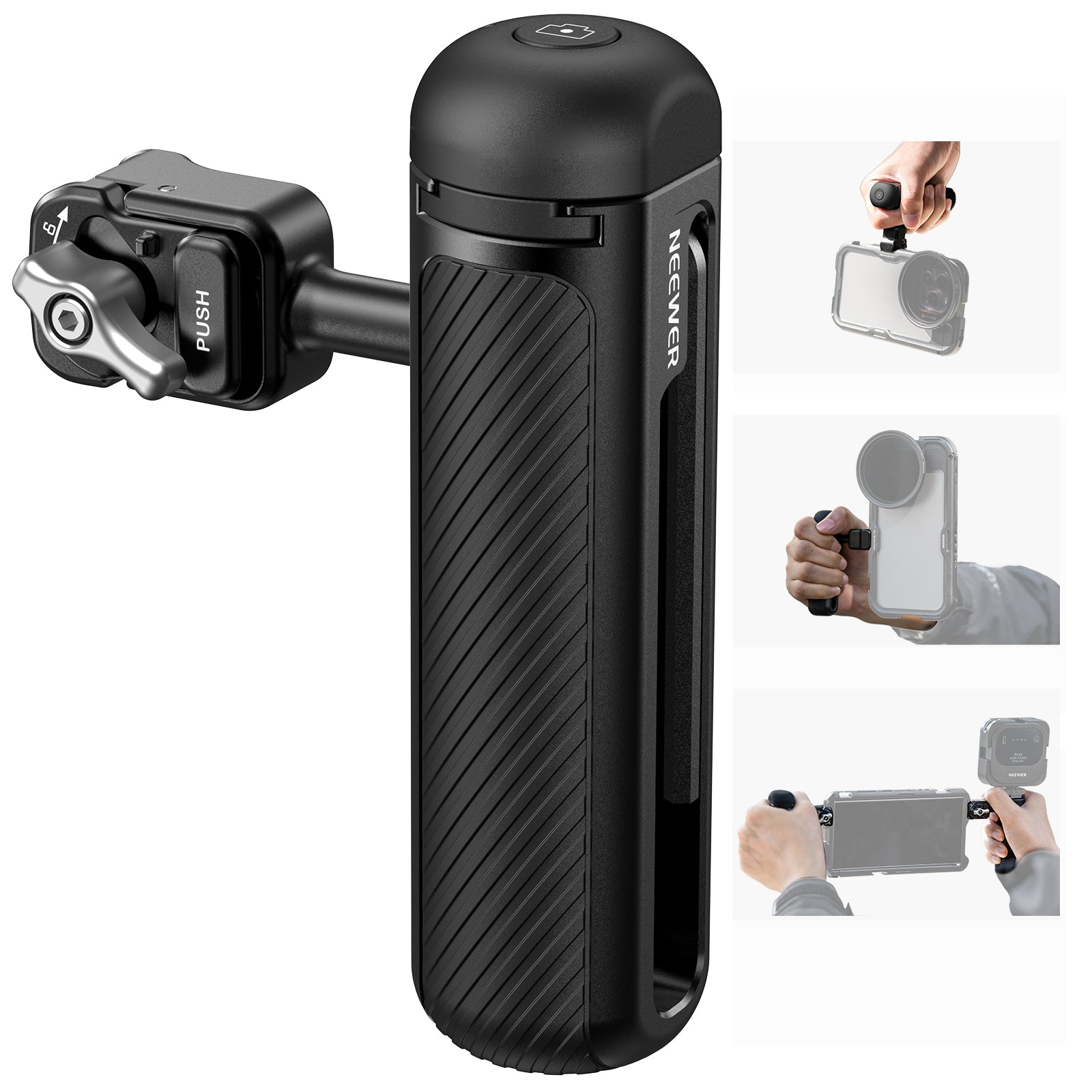 Adaptateur Micro Pour Caméra D'action - Ports Audio 3,5 Mm + USB-C - Compatible Accessoires X4 - Enregistrement Simultané