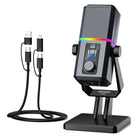 NEEWER UM02 External Desktop RGB USB Gaming Microphone