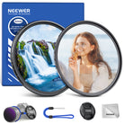 NEEWER Variable ND2-400 & Black Diffusion 1/4 Filter Set