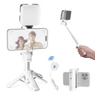 NEEWER BASICS PA986 White Mini Phone Tripod Selfie Stick