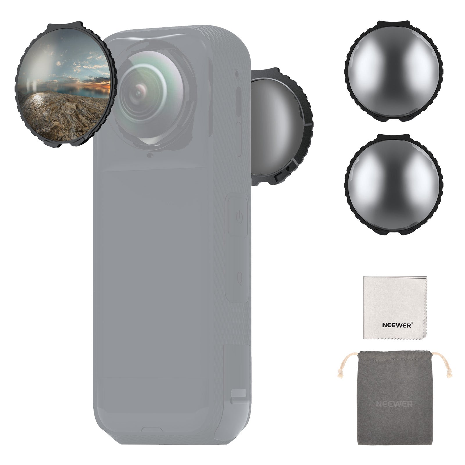 NEEWER Lens Filters Compatible with Insta360 X5