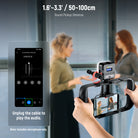 Best pickup distance of the NEEWER VM10 Plug & Play Vlog Microphone is 50-100cm